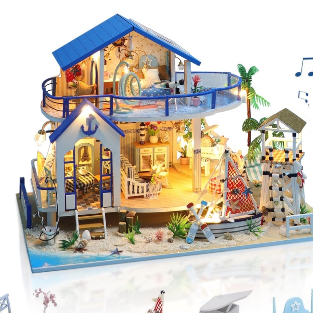 Mayberry Street Miniatures "Summer By The Sea" DIY dollhouse kit teens or adults